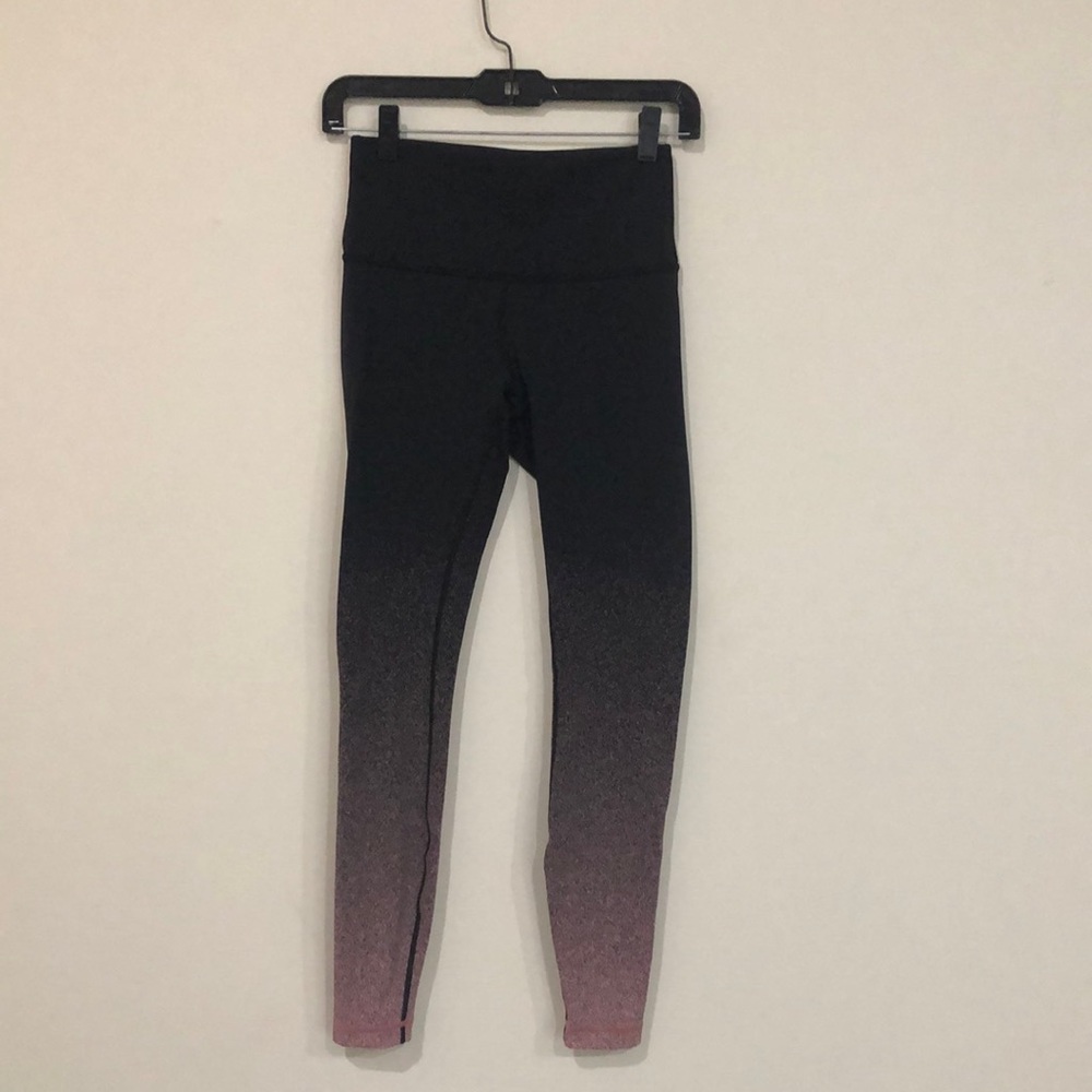 Lululemon Wunder Under Ombre Speckled sz 6 28” inseam